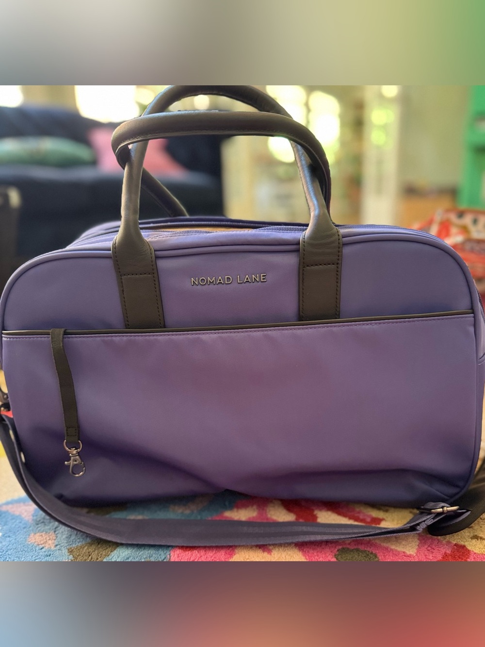 Nomad Lane Venetian Violet Bento Bag Flight Approved Tech Weekender
